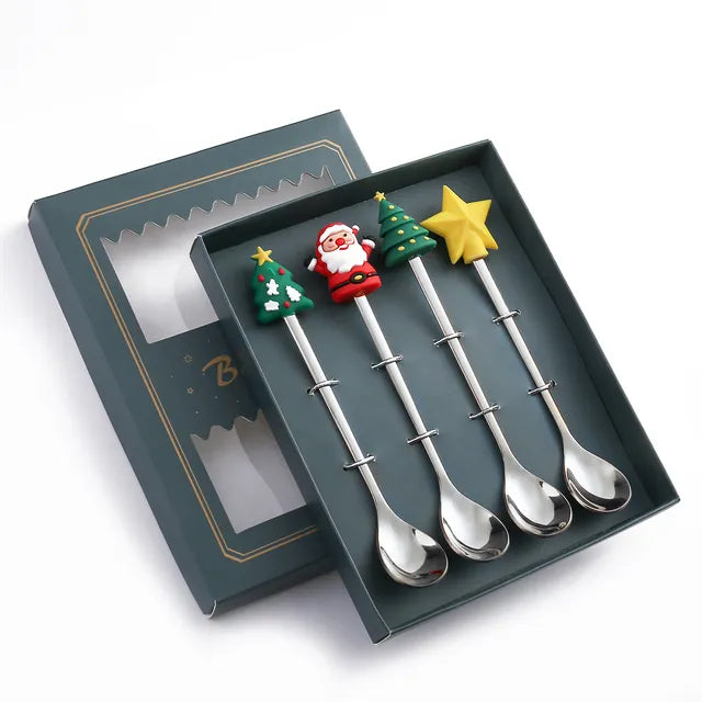 CHRISTMAS CUTLERY SET