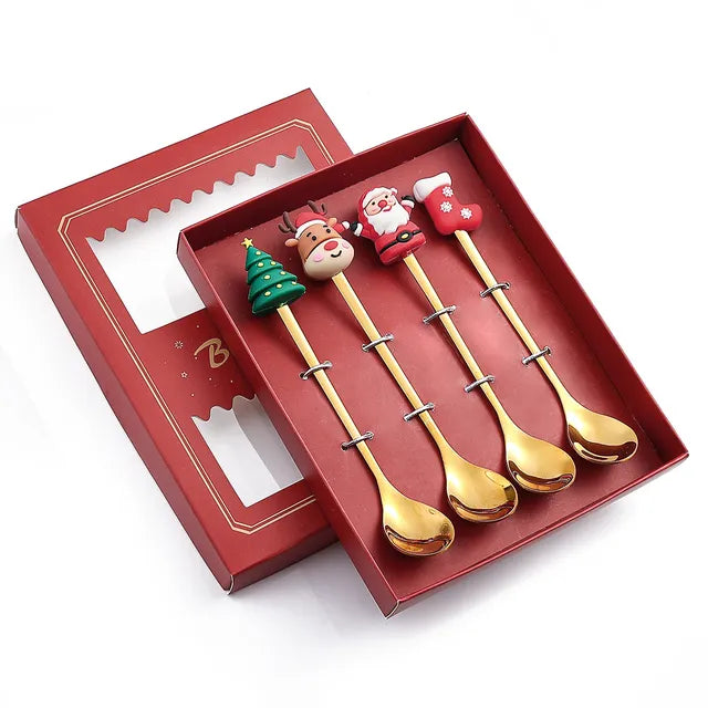 CHRISTMAS CUTLERY SET