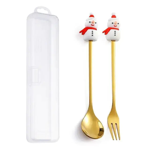 CHRISTMAS CUTLERY SET