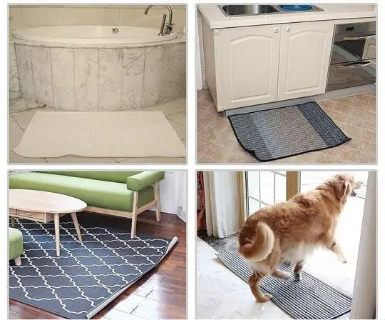 REUSABLE ANTI-SLIP CARPET PATCH