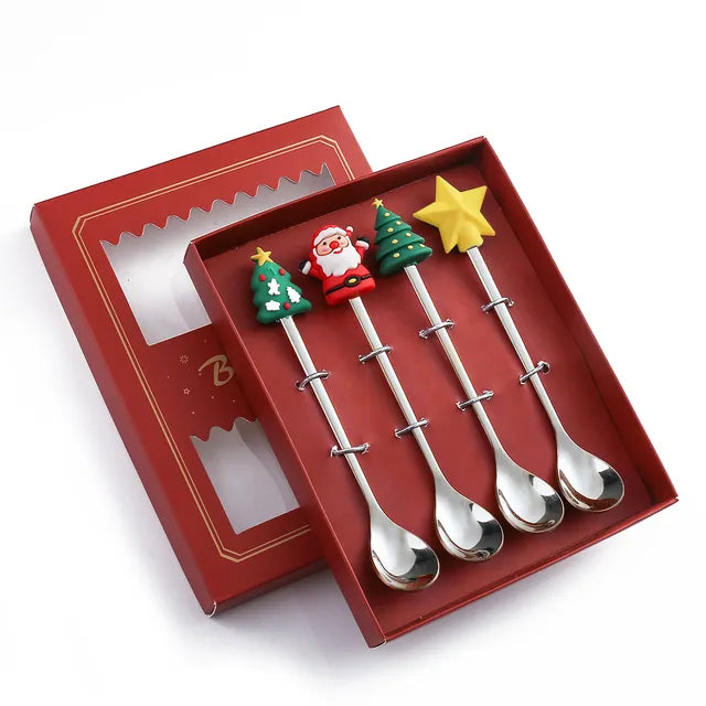 CHRISTMAS CUTLERY SET